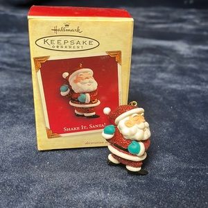 Shake It, Santa Hallmark Keepsake Ornament